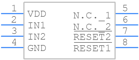 MAX16133BFM+ - Analog Devices - PCB symbol