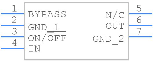 LP2992AILD-1.8/NOPB - Texas Instruments - PCB symbol
