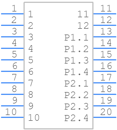 46114-2120 - Molex - PCB symbol