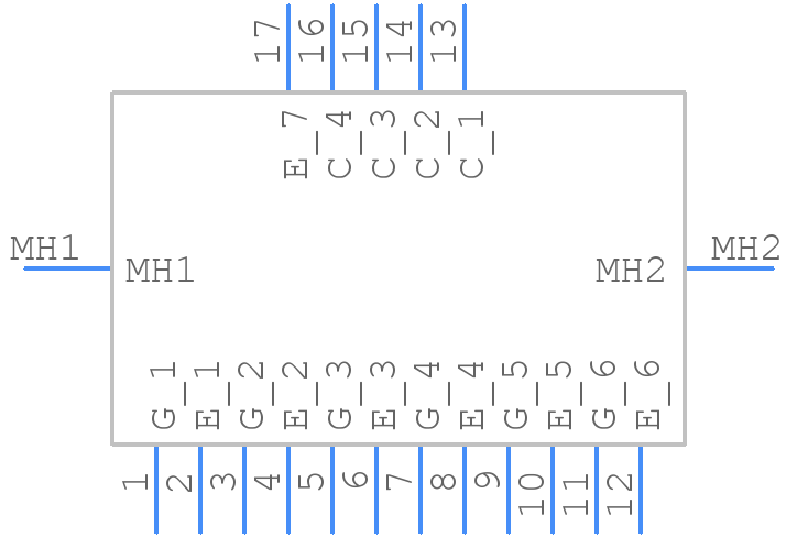 MWI50-12A7T - LITTELFUSE - PCB symbol