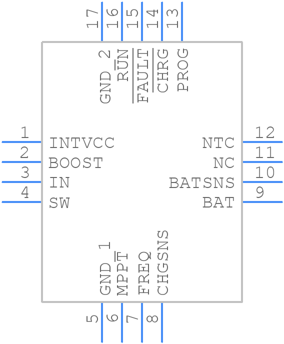 LTC4121EUD-4.2#PBF - Analog Devices - PCB symbol