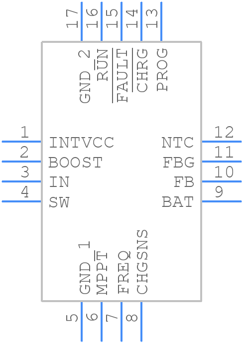 LTC4121IUD#PBF - Analog Devices - PCB symbol