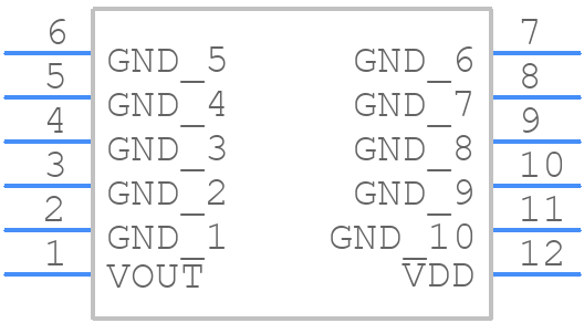 VA1200AA - Vesper - PCB symbol
