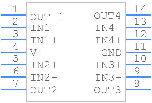 LP2902M NOPB - Texas Instruments - PCB symbol