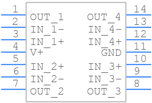LP2902MX/NOPB - Texas Instruments - PCB symbol