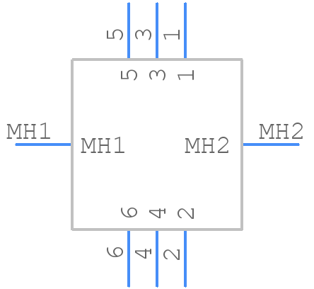 615006143221 - Würth Elektronik - PCB symbol