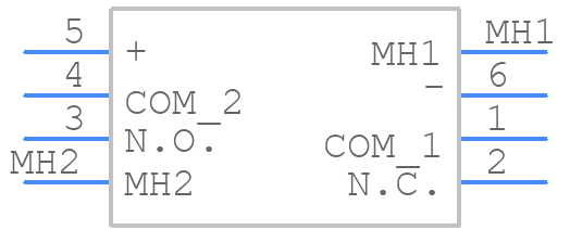5511M11 - E-Switch - PCB symbol