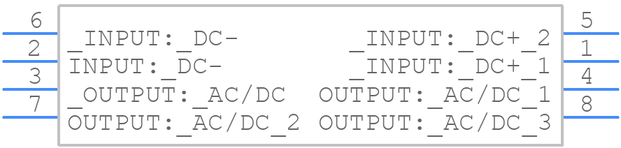 AQY221N3MY - Panasonic - PCB symbol