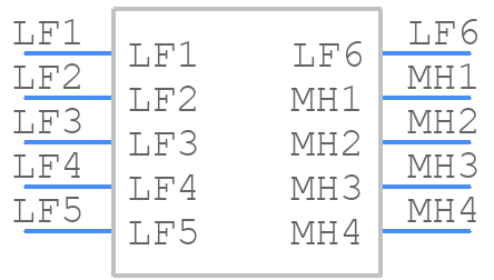 101YL06L - Nicomatic - PCB symbol