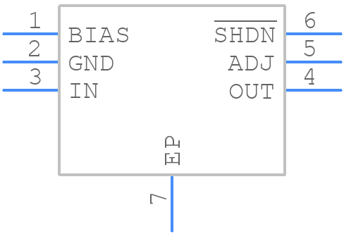 LTC3025IDC#TRMPBF - Analog Devices - PCB symbol