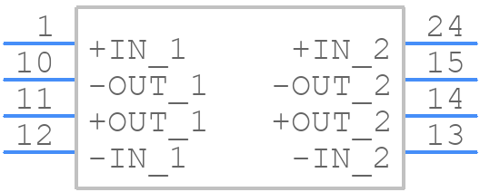 24S5.1000HW (ROHS) - CALEX - PCB symbol