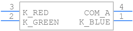 IN-P32TRRRGB - Inolux - PCB symbol