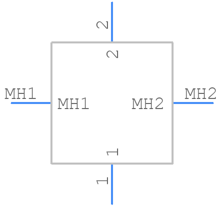 IHTH1500MZEB2R2M5A - Vishay - PCB symbol