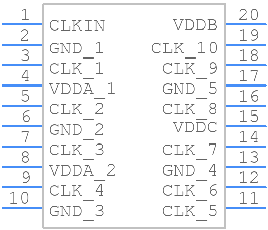 LV810RILFT - Renesas Electronics - PCB symbol