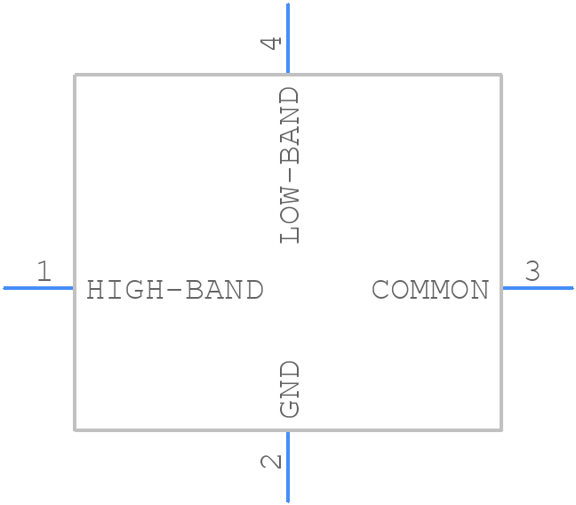 DPX165950DT-8118A1 - TDK - PCB symbol