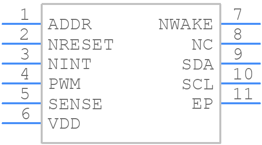 CCS811B-JOPD500 - ScioSense - PCB symbol