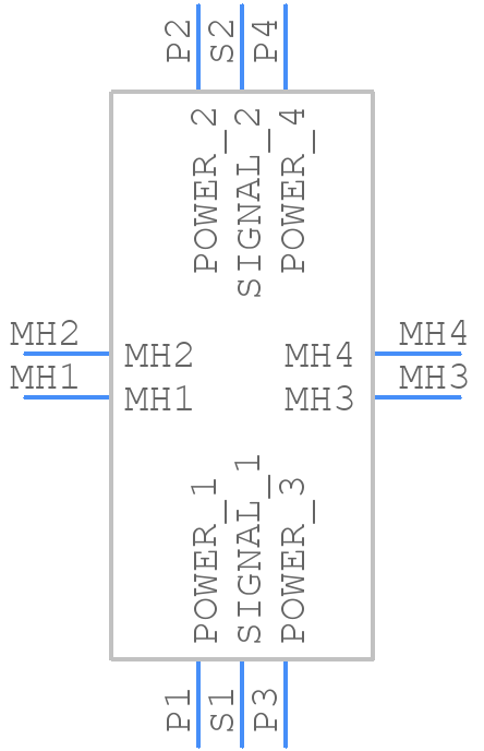 AXF461500 - Panasonic - PCB symbol