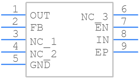 TPS78401QWDRBRQ1 - Texas Instruments - PCB symbol