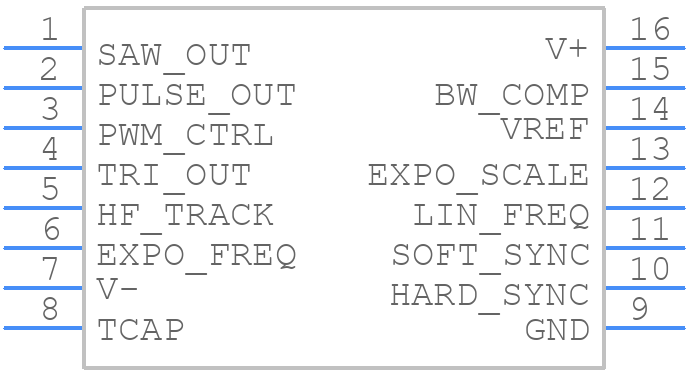 SSI2131 - Sound Semiconductor - PCB symbol
