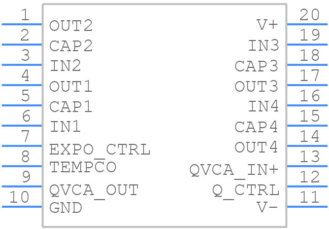 SSI2140 - Sound Semiconductor - PCB symbol