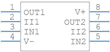 UPC1251GR-9LG-E1-A - Renesas Electronics - PCB symbol