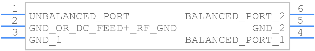 HHM17125D1 - TDK - PCB symbol