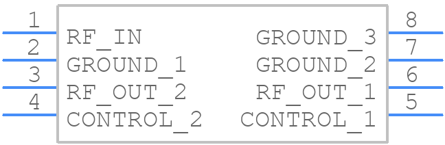 MSW-2-20 - Mini-Circuits - PCB symbol