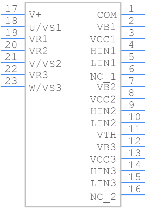 IRSM505-084DA - Infineon - PCB symbol