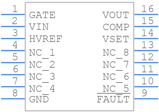 ISL6144IVZA - Renesas Electronics - PCB symbol