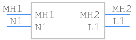 B88069X2963B161 - TDK - PCB symbol