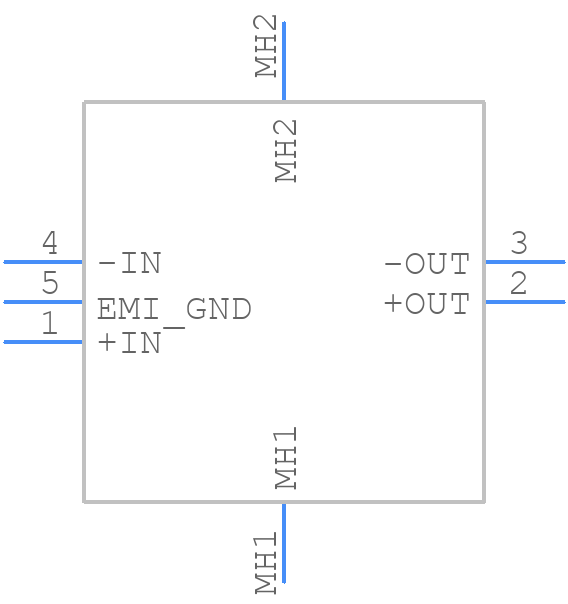 MFM1714B50M50C5M08 - VICOR - PCB symbol