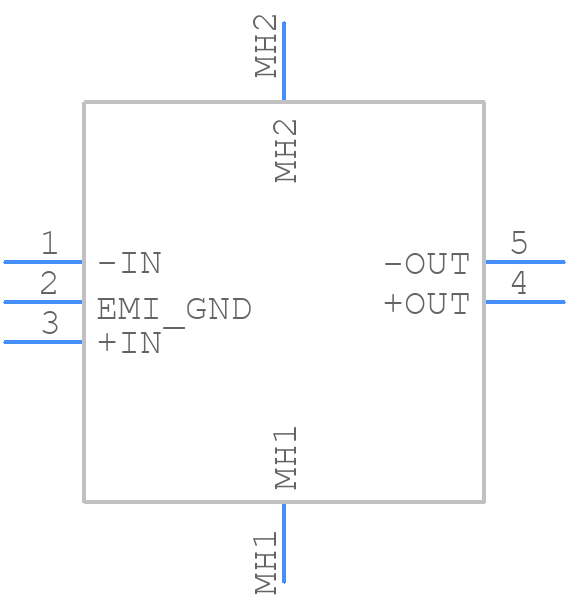 MFM1714B50M50C5M04 - VICOR - PCB symbol