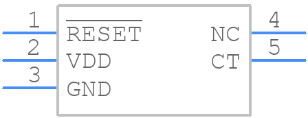 TLV840CADL29DBVR - Texas Instruments - PCB symbol