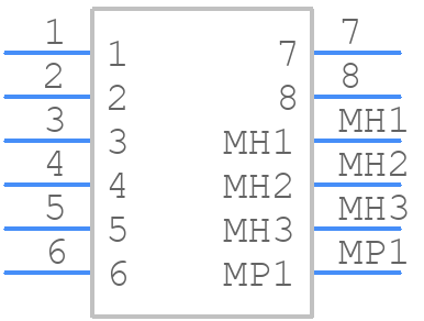 394811 - TE Connectivity - PCB symbol