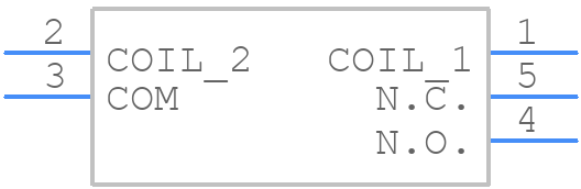 HF118F/005-1ZS1T(136) - Hongfa - PCB symbol