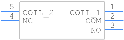 HF118F/012-1HS1T(136) - Hongfa - PCB symbol