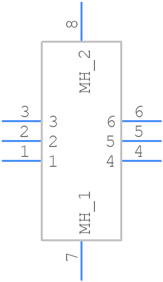 2MD1T1B4VS2QES - Dailywell - PCB symbol