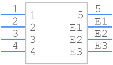 TCS7927-6521177 - HOSIDEN - PCB symbol