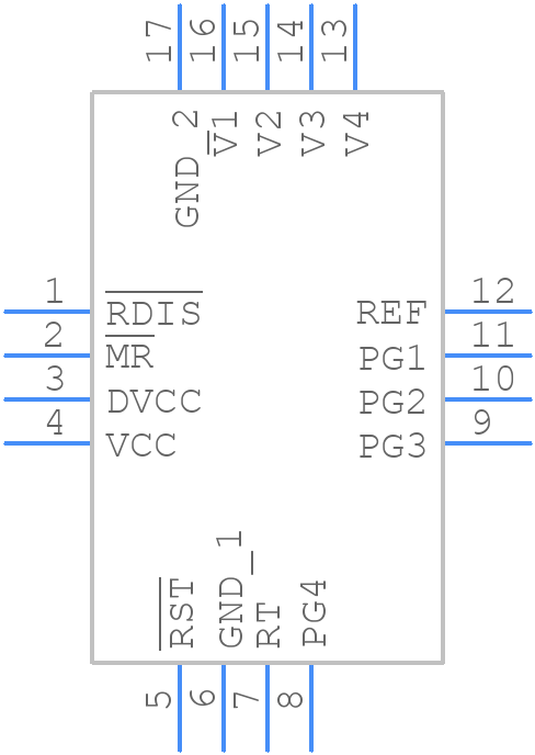 LTC2962HUD#PBF - Analog Devices - PCB symbol