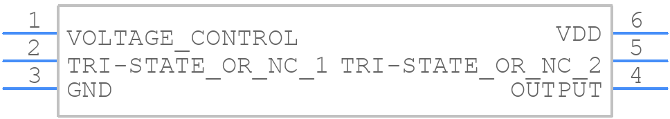SVC75C3C07C2-100.000M - Suntsu - PCB symbol