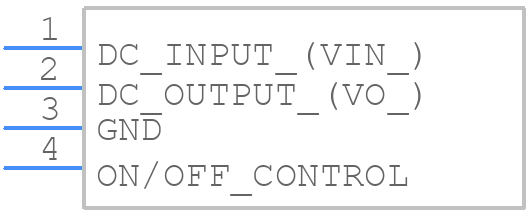 KIA78R05API - KEC - PCB symbol