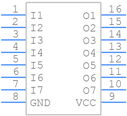 TBD62304AFNG,EL - Toshiba - PCB symbol