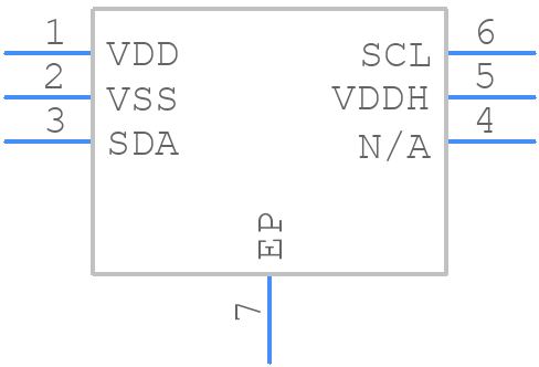 SGP41-D-R4 - Sensirion - PCB symbol