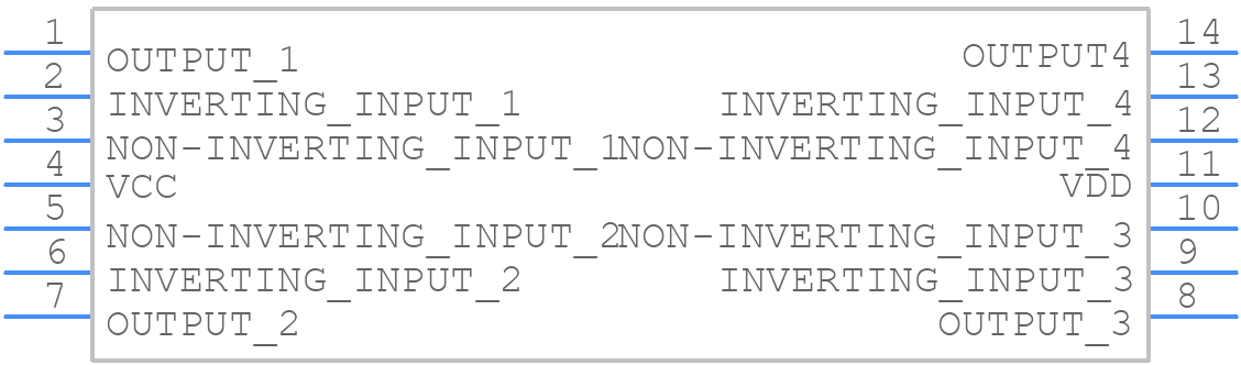 TS954IDT - STMicroelectronics - PCB symbol