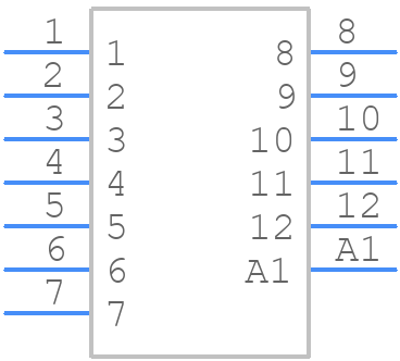 A11203RNCQ - C & K COMPONENTS - PCB symbol