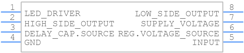 TDE1707BFP - STMicroelectronics - PCB symbol