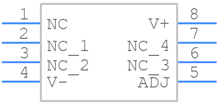 LM335D - STMicroelectronics - PCB symbol