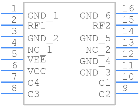 MAATCC0008 - MACOM - PCB symbol