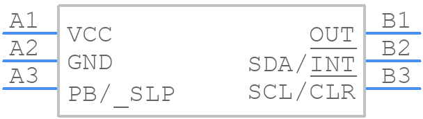 MAX16164ANT0D+ - Analog Devices - PCB symbol