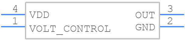 CVHD-950-100.000 - Crystek - PCB symbol